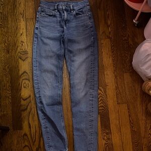 American Eagle Outfitters Women's Classic Blue Skinny Jeans